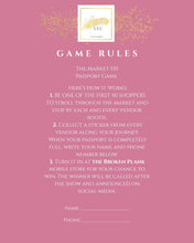 Load image into Gallery viewer, Blooming Market Passport Game Sponsor