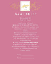 Load image into Gallery viewer, Blooming Market Passport Game Sponsor
